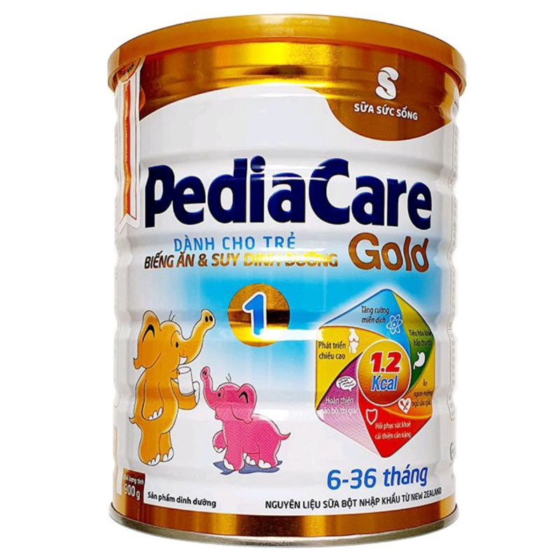 Sữa PediaCare Gold 1 900g