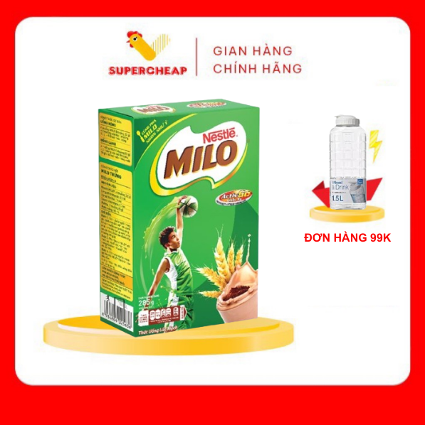 Bột Sữa Milo hộp giấy 285g