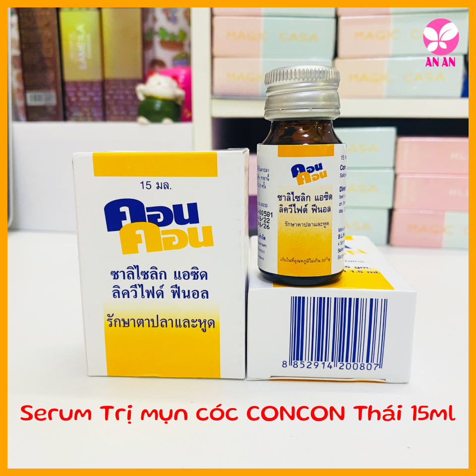 Bôi mụn cóc mụn thịt concon thái 15ml - hàng chính hãng