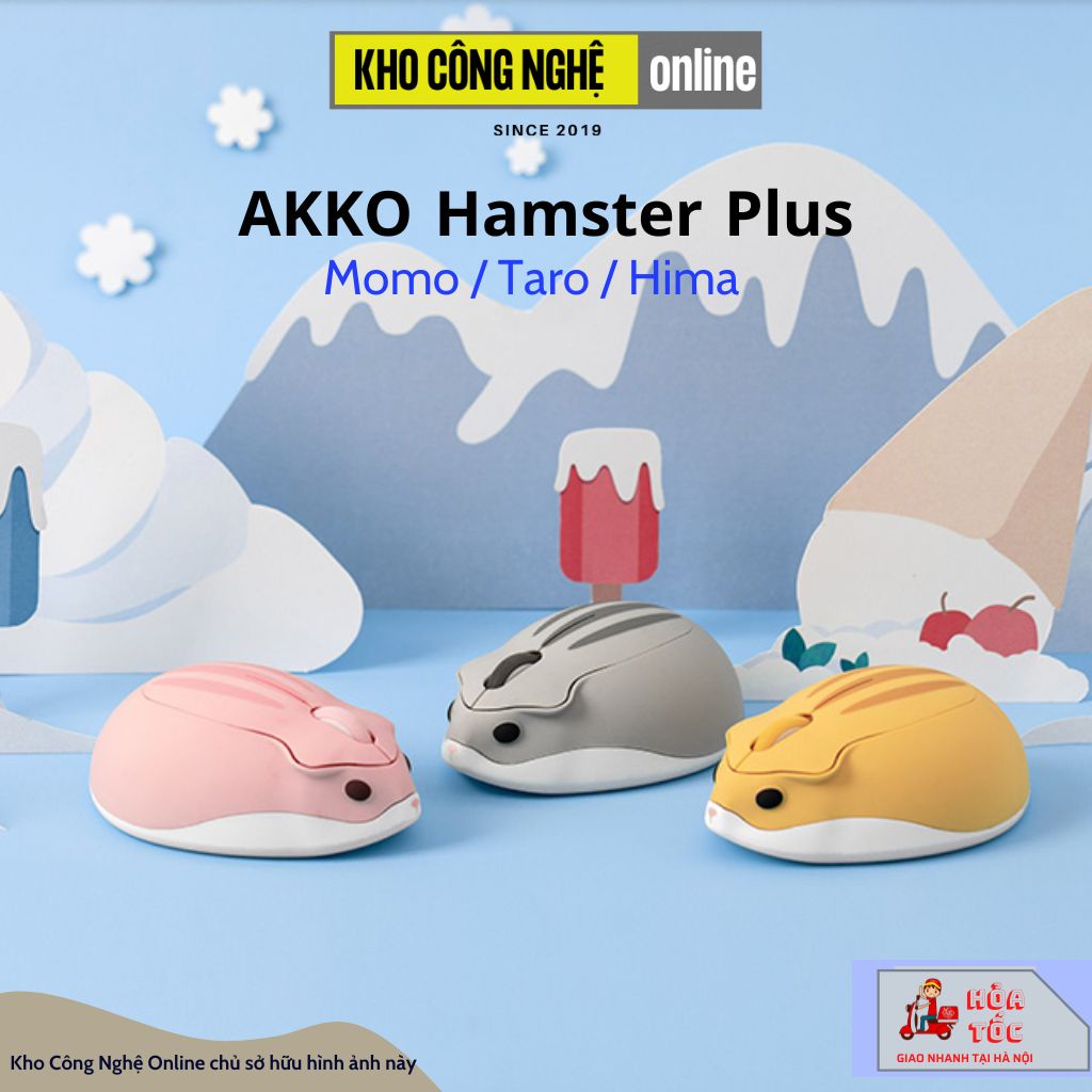 Chuột không dây AKKO Hamster Plus