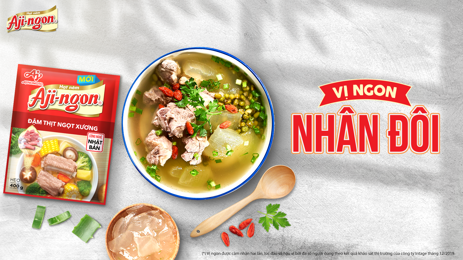 Hạt nêm Aji-ngon 400g