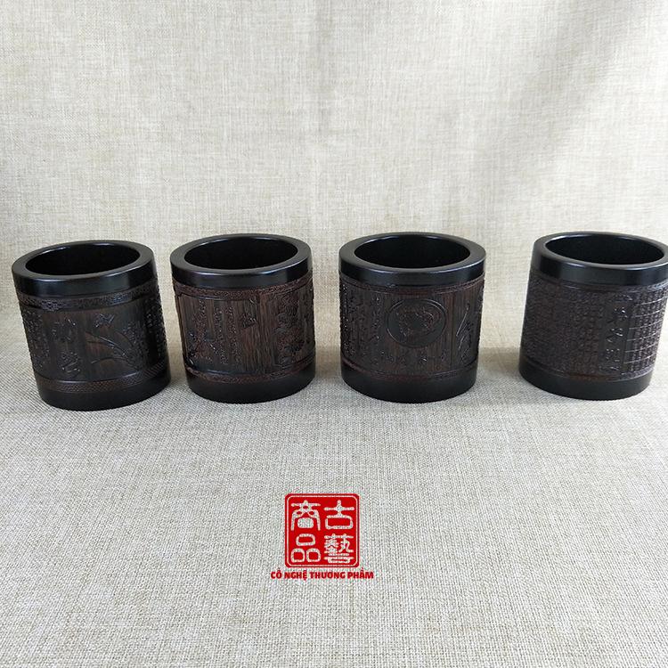 Ống cắm bút bằng Tre