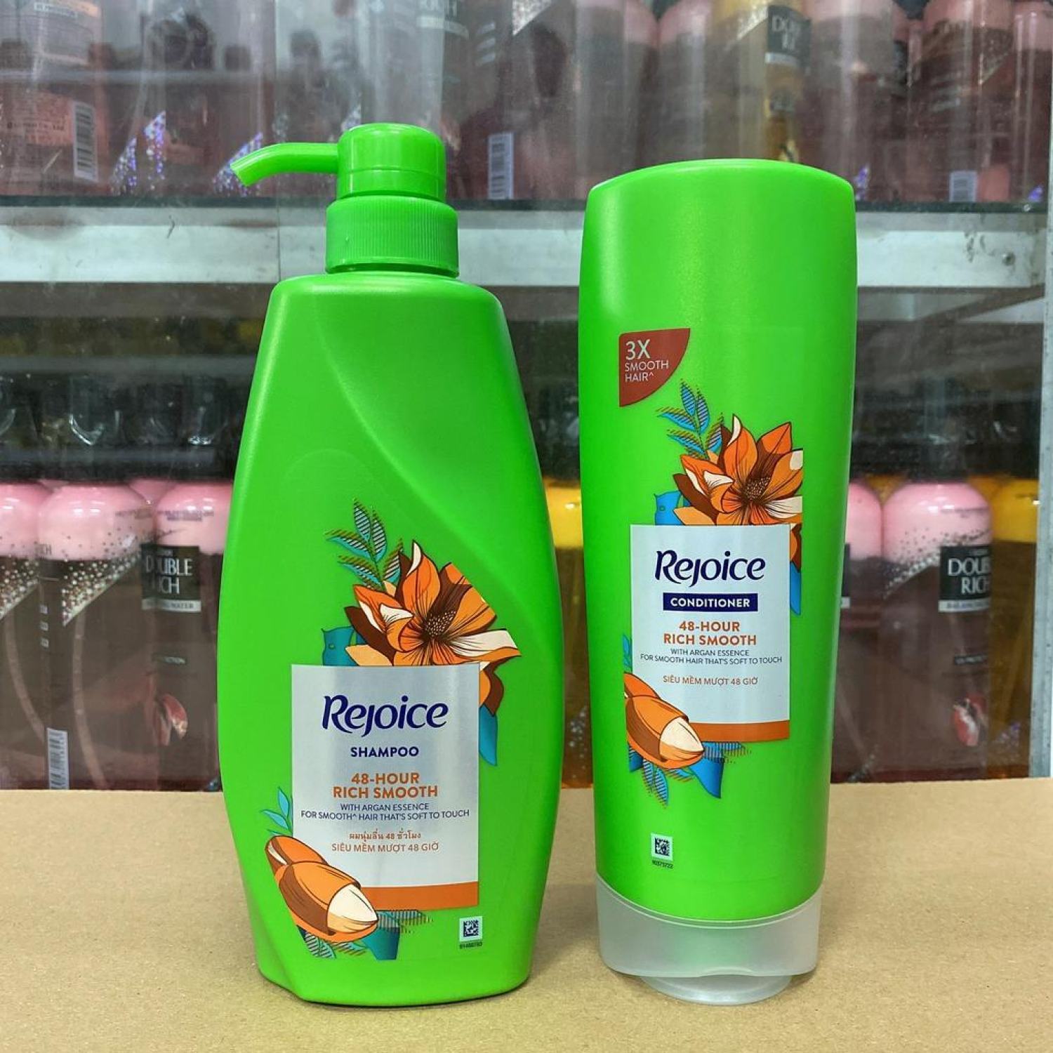 Dầu gội Rejoice 630g và kem xả Rejoice 320ml