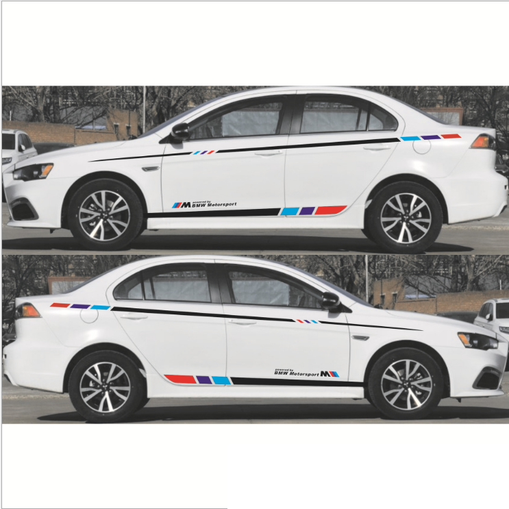 Tem xe ô tô phong cách thể thao TS020