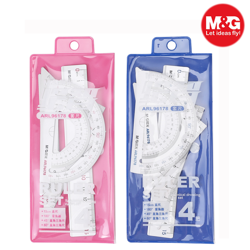 Bộ Eke kỹ thuật 4 chi tiết bằng nhôm cao cấp ARL96178 gồm thước, eke thước đo góc chiều dài 15cm, thước có độ chính xác cao và cực kỳ bền, đồ dùng cho học sinh cấp 2 và cấp 3 Vpp Sáng tạo quà tặng kèm đơn Cứ mua là có quà