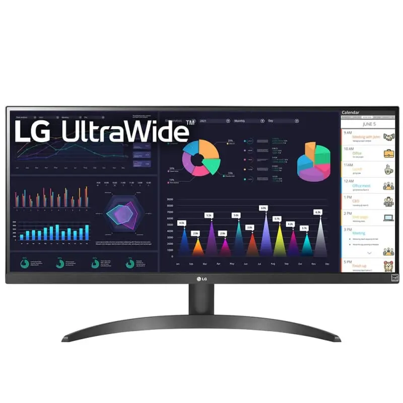 Màn Hình LG UltraWide 29WQ500-B 29 inch WFHD (2560 x 1080) 21:9 IPS Display, 100Hz, FreeSyncTM - Hàng Chính Hãng