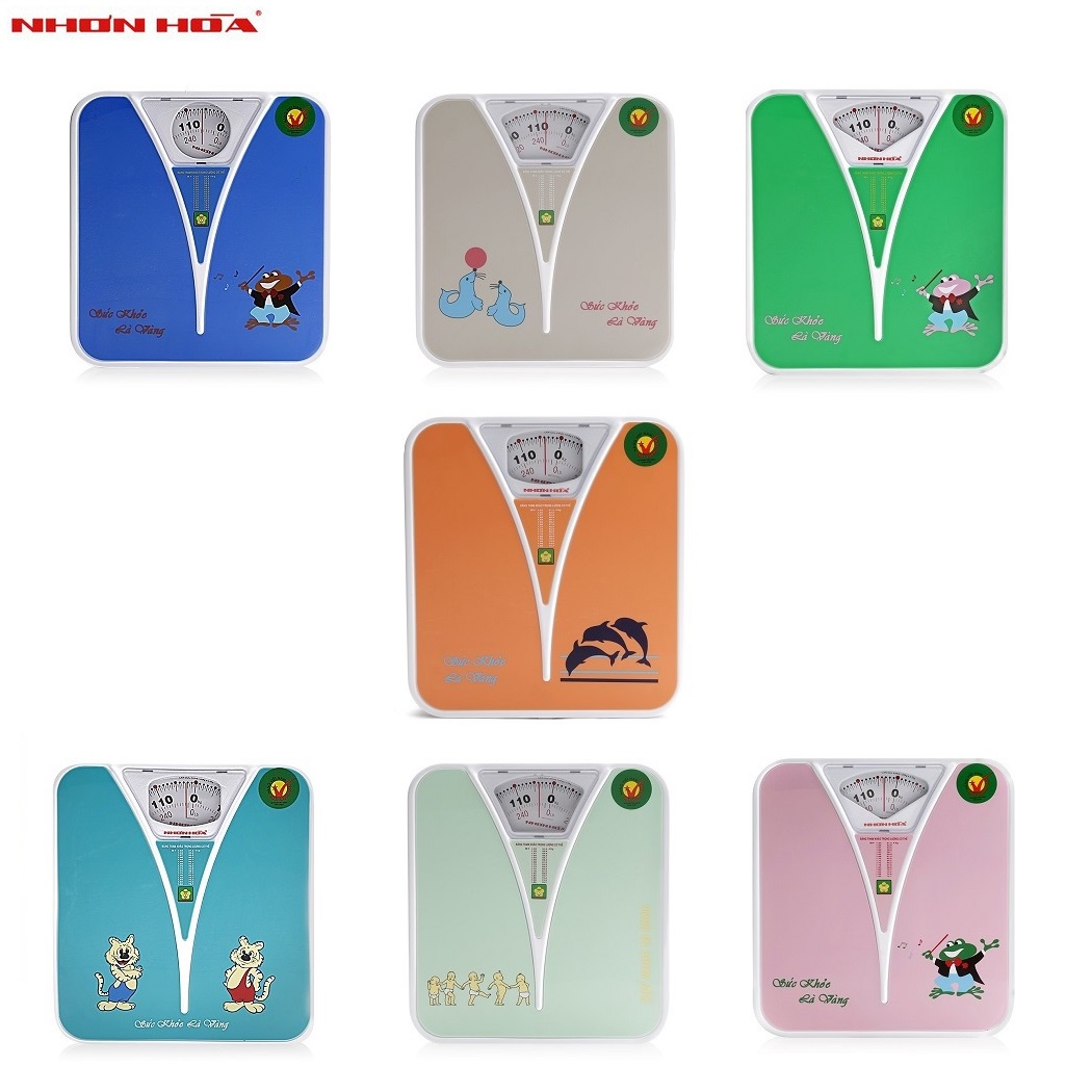 Cân sức khỏe 120kg Nhơn Hòa NNHS-120 - Giao màu ngẫu nhiên