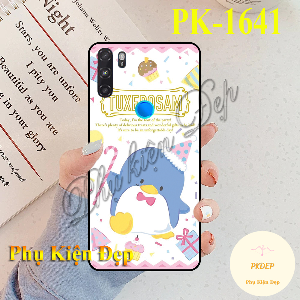 Ốp lưng Vsmart Active 3 - Ốp dẻo đen in hình Hoạt Hình dễ thương