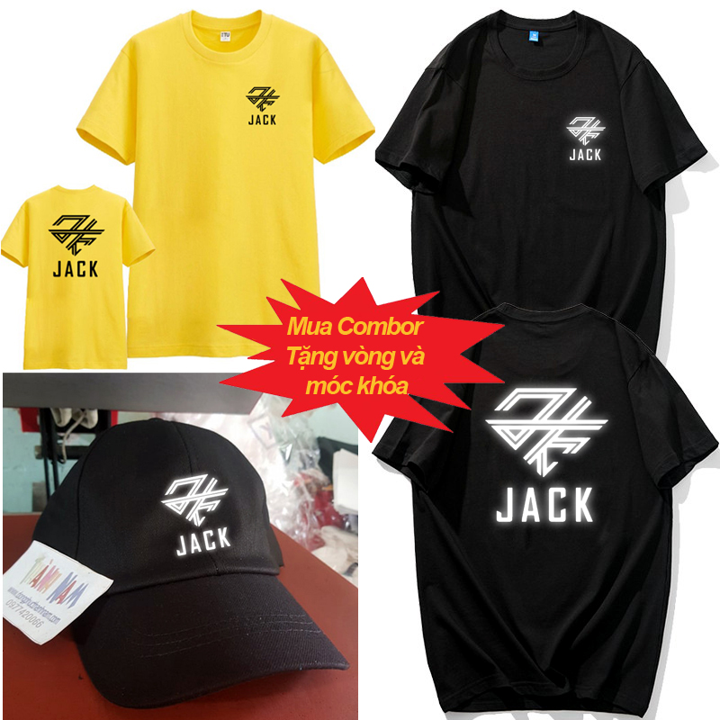 áo Jack phản quang mới nhất 2020- áo fan Jack - bán combo
