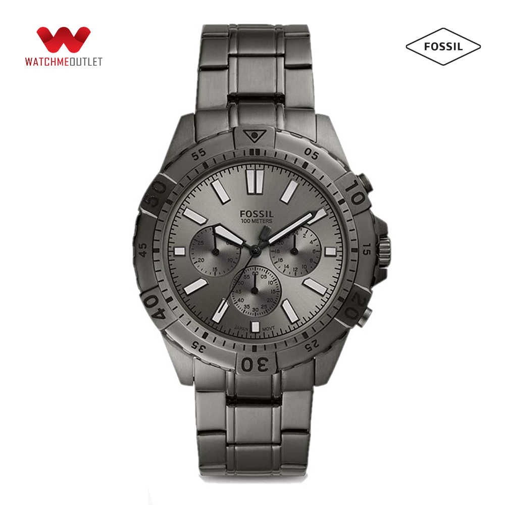 Đồng hồ nam fossil dây thép không gỉ 44mm - fs5621