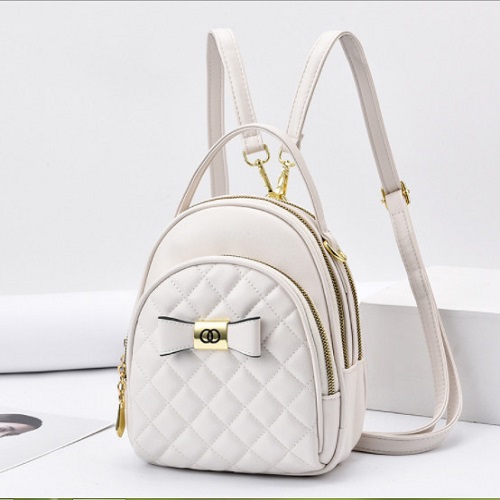 [FreeShip] [Ảnh thật] [Có sẵn] Balo trần trám da thời trang mini có họa tiết BOO30