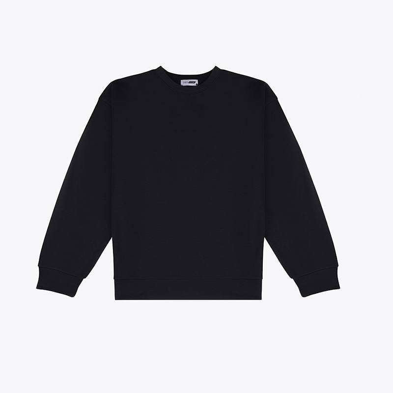 Áo sweater nỉ bông form rộng cổ tròn kiểu dáng basic trơn 2am