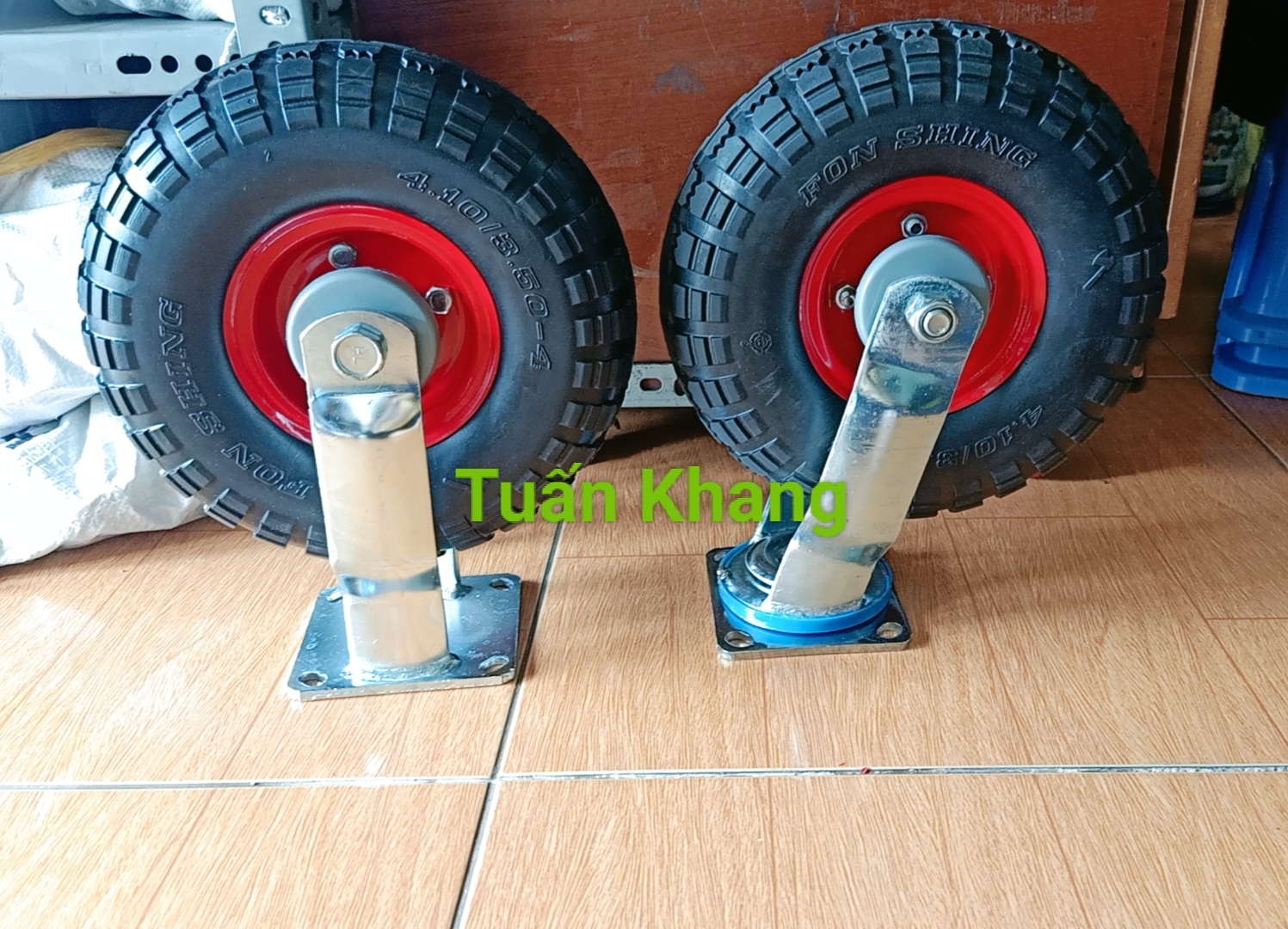 Bánh xe đẩy hàng đường kính bánh 25cm