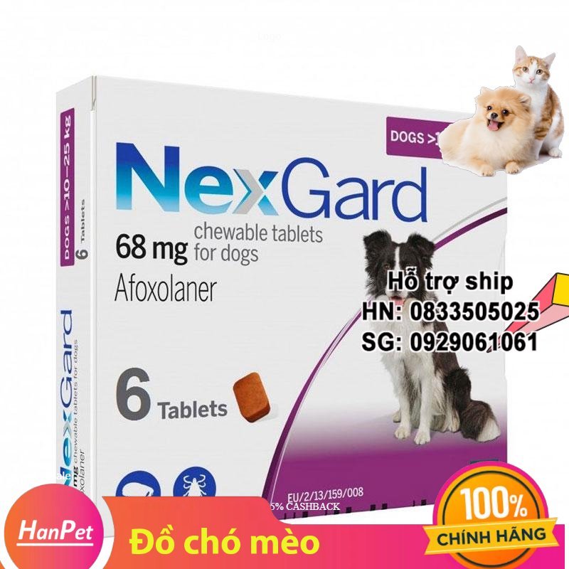 Hanpet - nexgard® cho chó 10-25kg