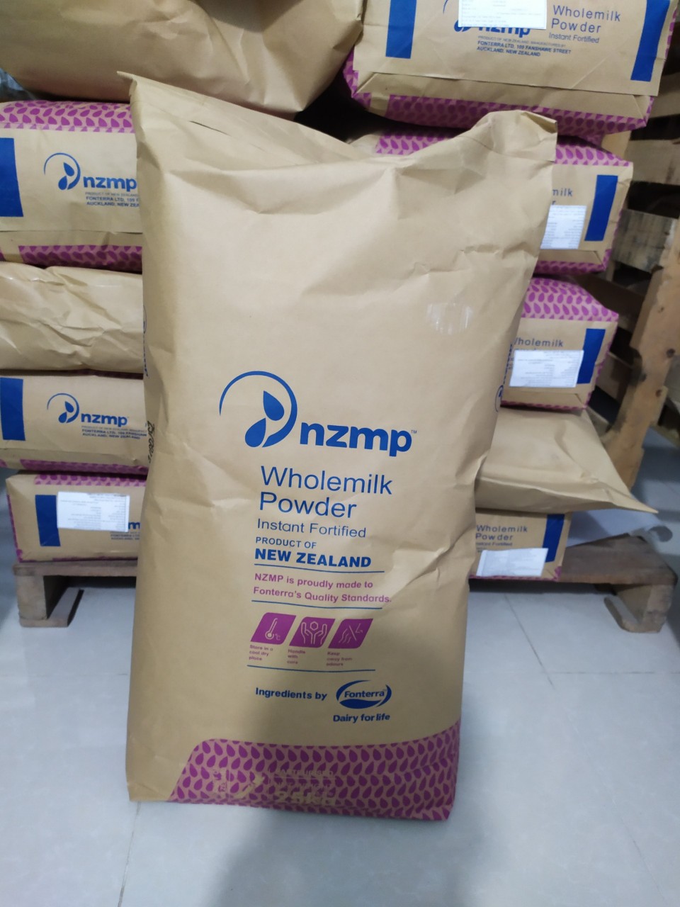 2 kg Sữa Bột Nguyên Kem Whole Milk Powder New Zealand