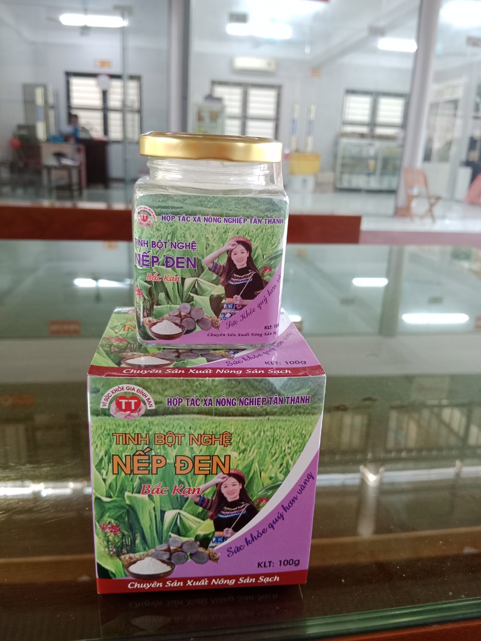 Tinh bột nghệ đen nguyên chất - 100g