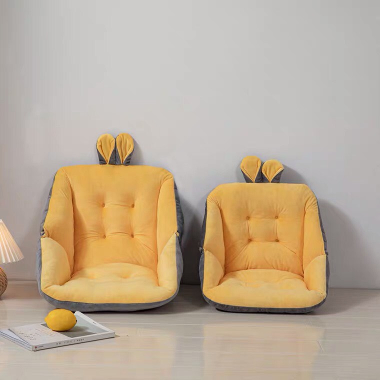 Nệm lót ghế văn phòng, đệm ngồi bệt dựa tường, gối ôm ngủ gấu bông