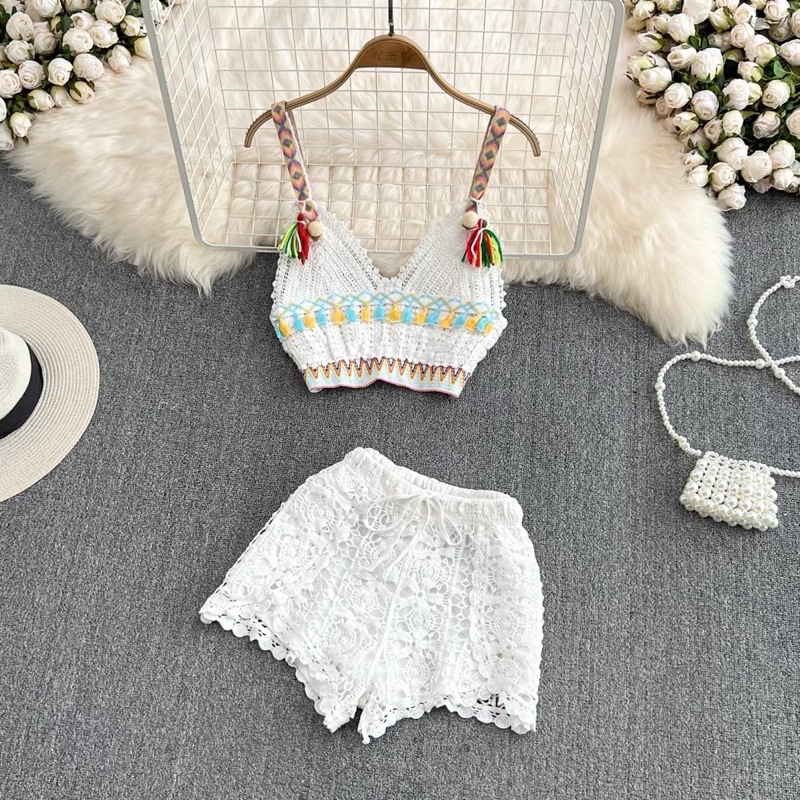 Set Bộ Ren Bikini Bơi Đi Biển Hàng Quảng châu
