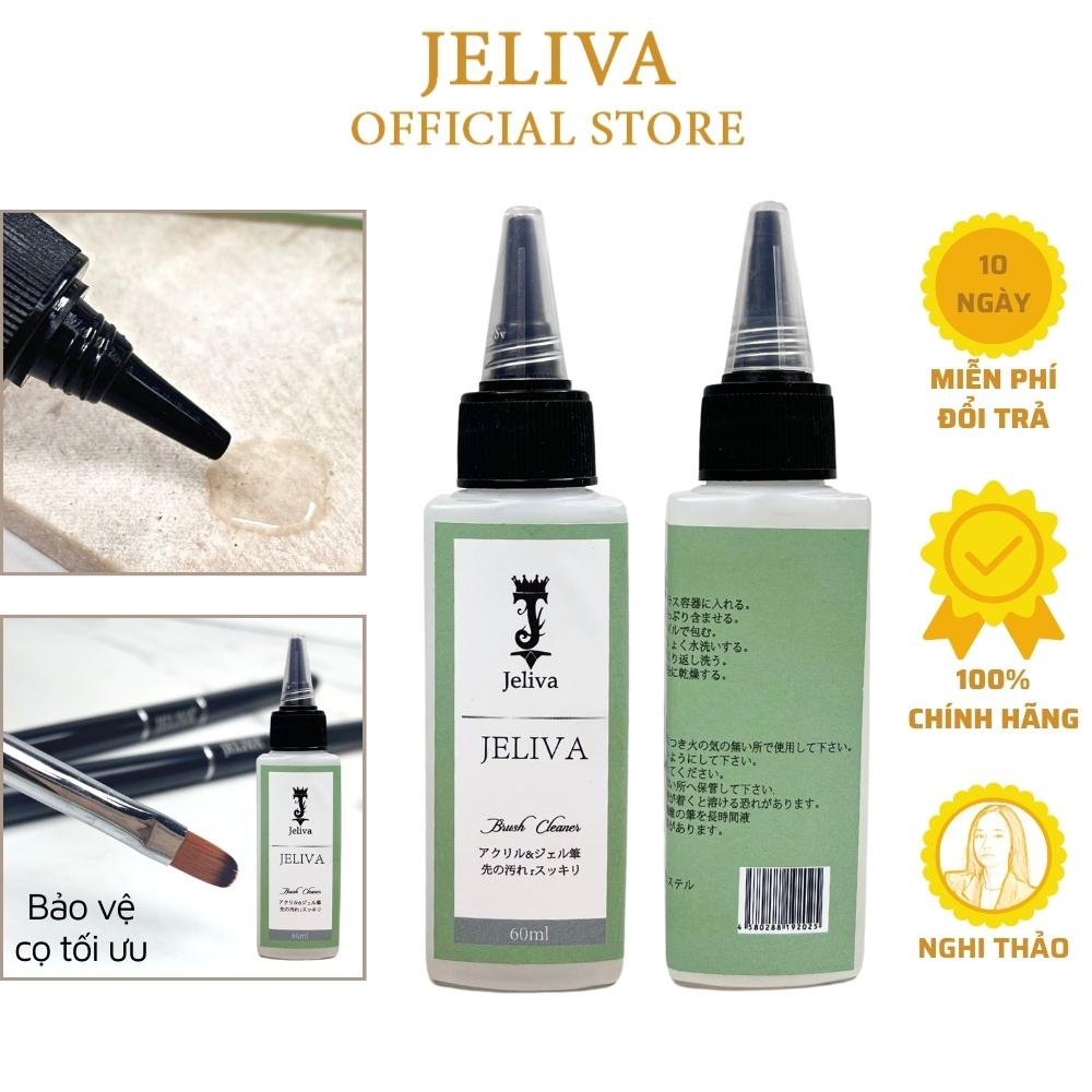 Nước rửa cọ nail Jeliva 60ml