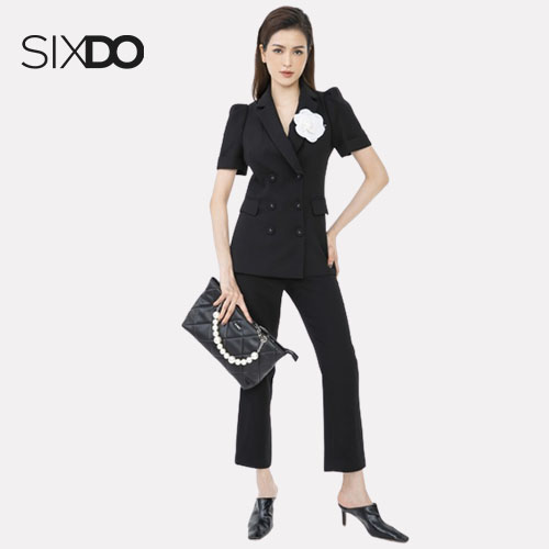 Áo vest nữ ngắn tay sixdo
