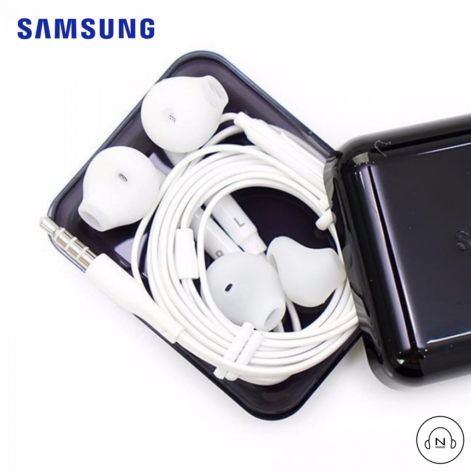 Tai Nghe Samsung Galaxy Note 5 jack 3.5mm || Tặng núm đệm tai dự phòng