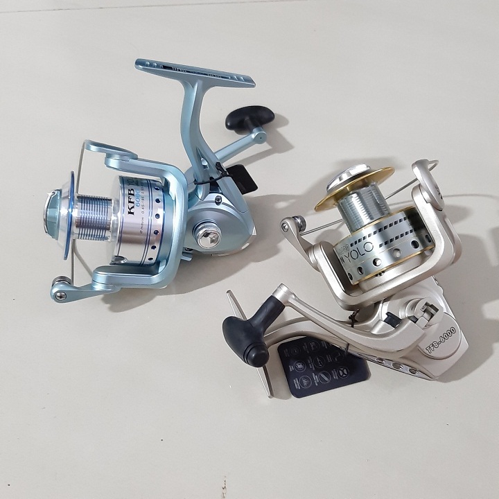Máy câu cá-máy câu  yolo KFB/TFB 4000-6000 cối kim loại
