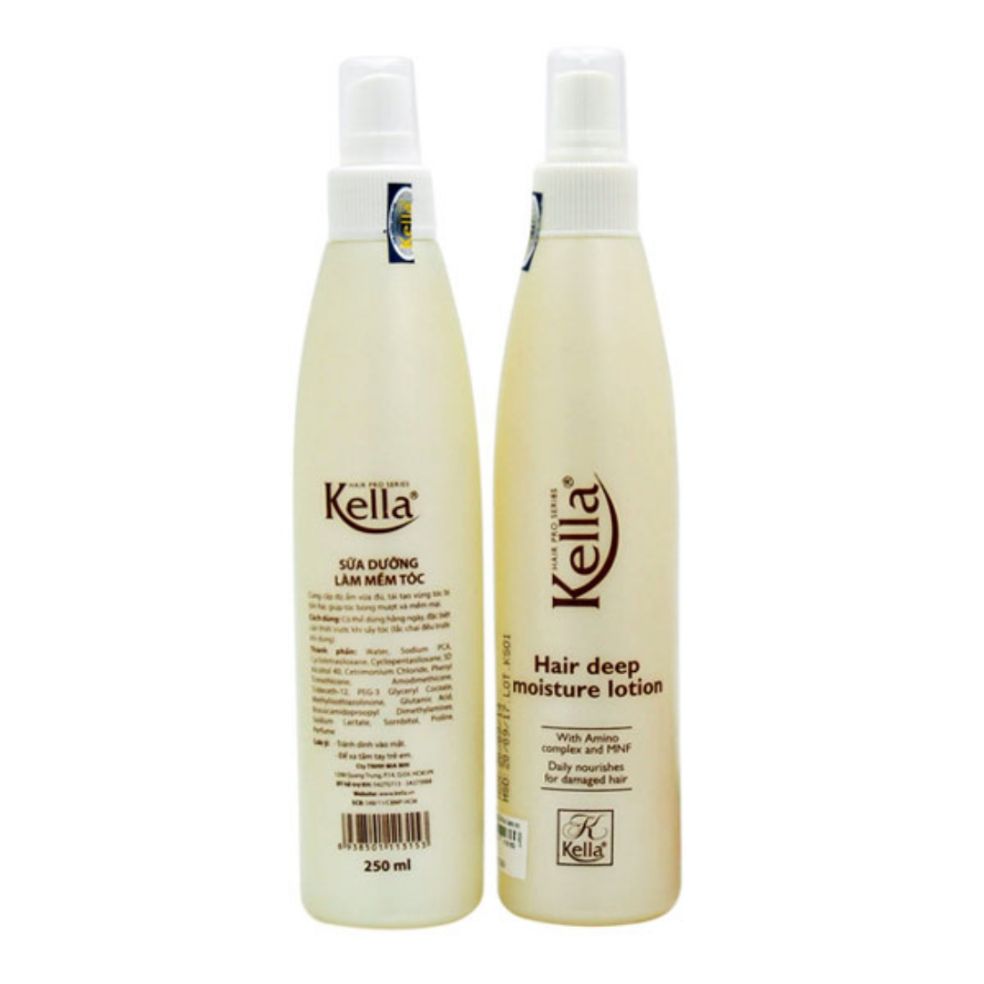 Sữa xịt dưỡng tóc kella 250ml