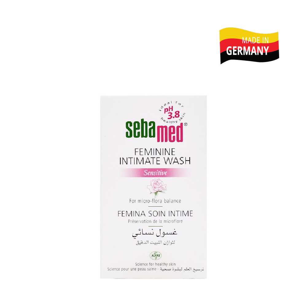 Sample Dung dịch vệ sinh phụ nữ chuẩn cân bằng pH vùng kín Sebamed pH3.8 - 10ml