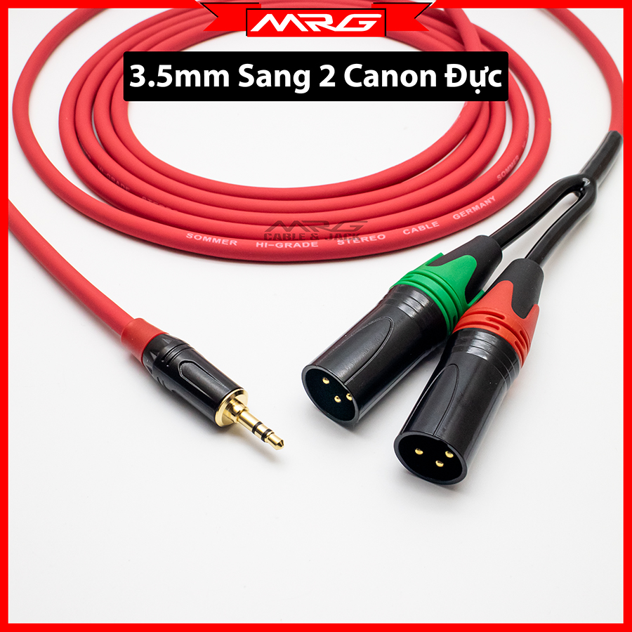 Dây 3.5 Ra 2 Đầu Canon Đực | Dây 3 5 | Dây 3Ly Ra 2 Đầu Bông | Dây 3Li Ra 2 Bông Sen | Dây Jack 3Ly | Dây Cáp 3 Ly | Dây Cắm Loa Với Điện Thoại | Dây Cắm Điện Thoại Vào Loa | Jack 6 Ly | Dây Jack 6 Ly - MrG