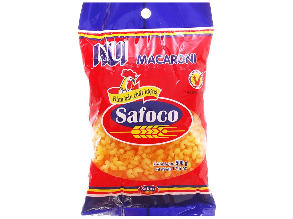Nui tôm khô Safoco gói 500g