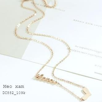 Dây chuyền titan Trái tim nhỏ