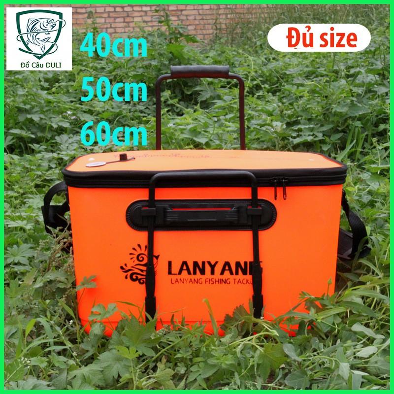Thùng Đựng Cá Đa Năng Siêu dẻo dai. Kích thước:50cm
