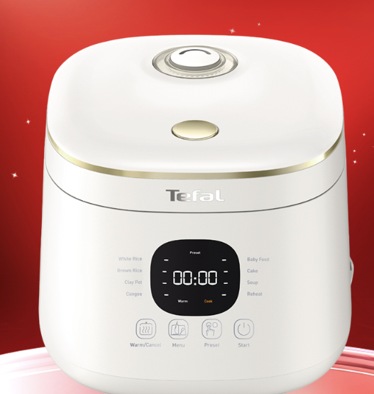 [THANH LÝ] Nồi cơm điện tử Mini Tefal Rice Mate RK515168 - 0.7L  - Hộp Sản Phẩm Cấn Móp, Đã Khui Hộp Sản Phẩm
