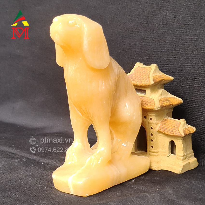 Chó phong thủy 12 con giáp ngọc hoàng long