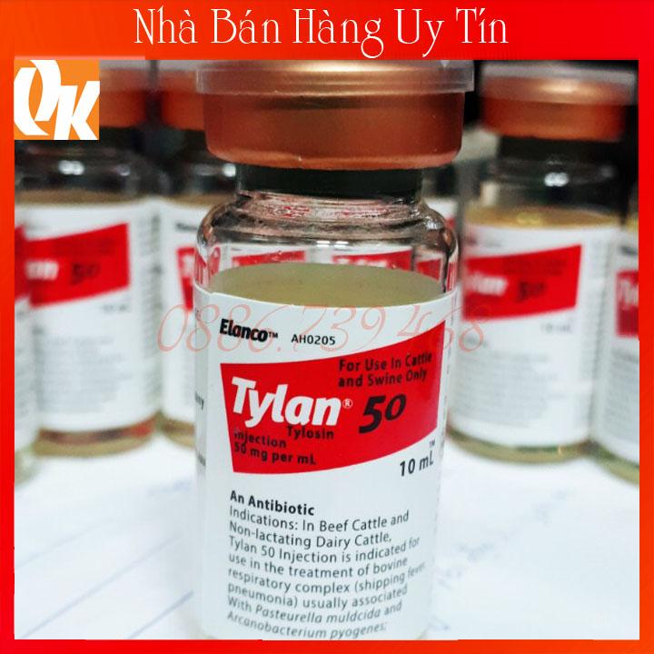 Tylan 50 10ml Sản Phẩm Nuôi Tang Cựa