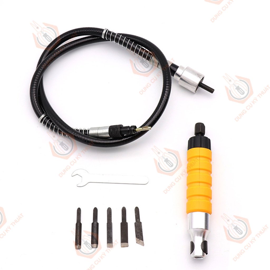 Bộ chuyển đổi máy khoan thành máy đục gỗ, điêu khắc gỗ _