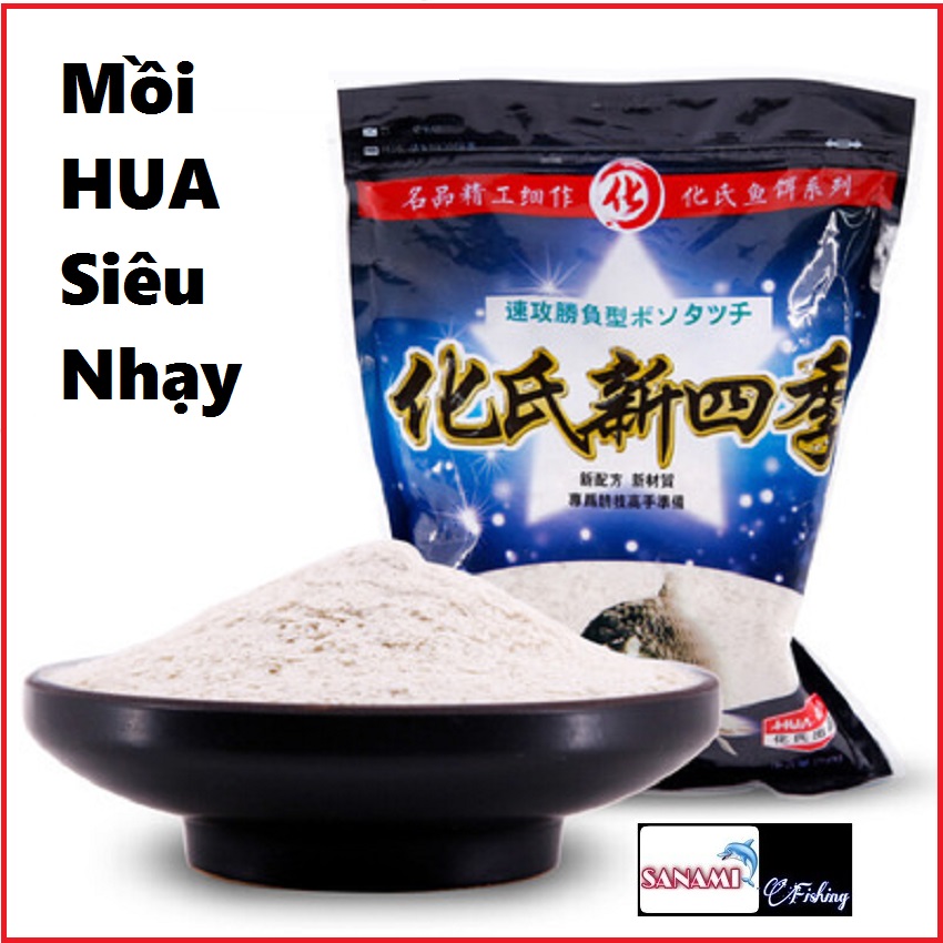 Mồi hua bông tứ quý cao cấp hua-20 tạo sợi thu hút cá, tăng tỉ lệ trúng cá-sanami fishing