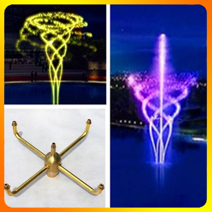 Đầu Phun Nước Nghệ Thuật Múa Xoay Tròn Tự Động Cho Đài Phun Nước