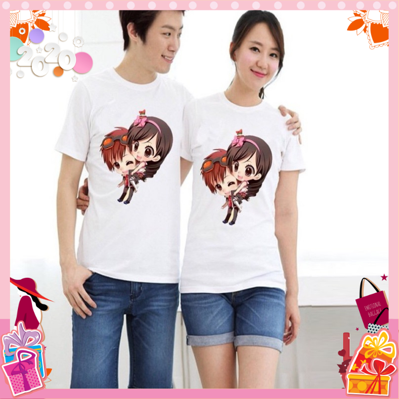 Áo đôi chồng bế vợ, kiều anh fashion chuyên phối set quần áo, áo thun nam nữ, áo đôi, áo gia đình