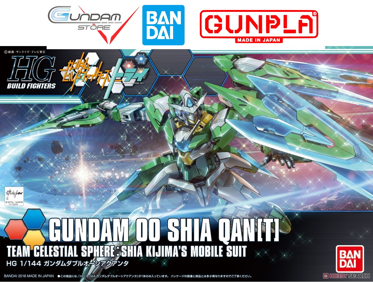Gundam Bandai HG Shia Qant 00 Hgbf Gundam Build Fighters Mô Hình Đồ Chơi Lắp Ráp Anime Nhật Tỷ lệ 1/144