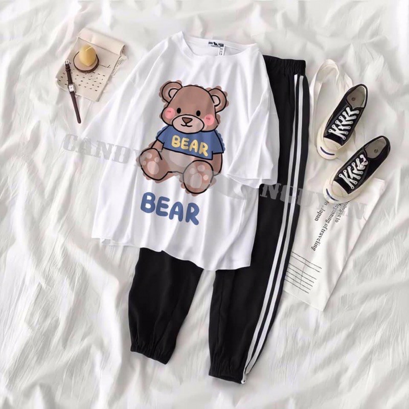 Set áo gấu bear kèm quần