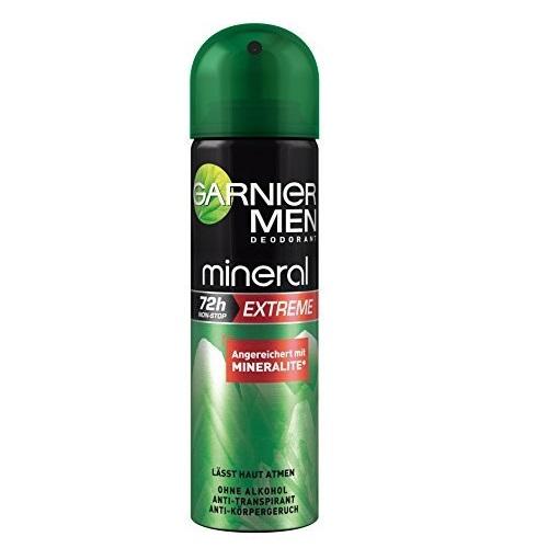 Xịt khử mùi nam garnier men mineral72h extreme 150ml - pháp