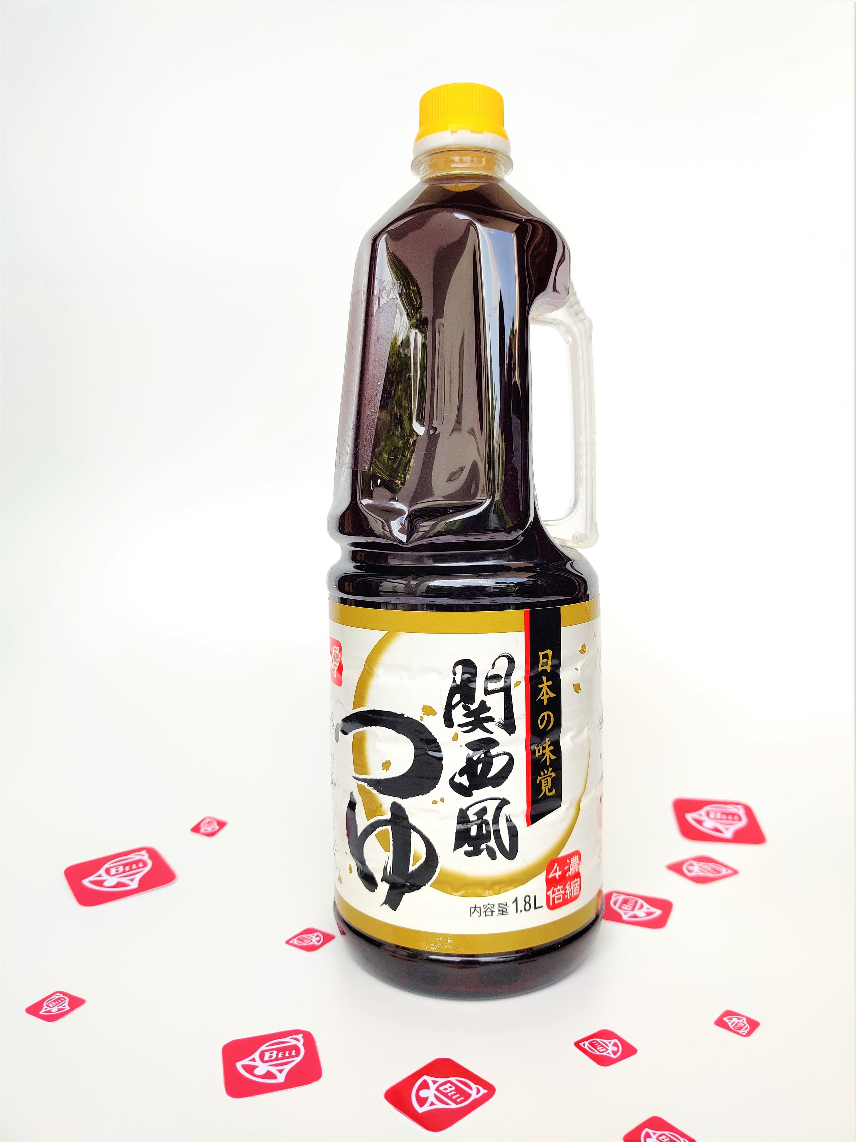Súp kansai tsuyu chai 1.8l bell foods