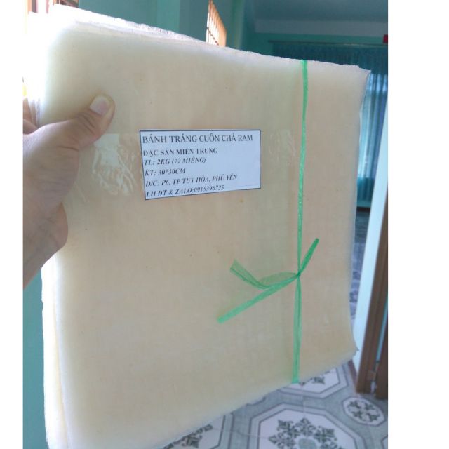 Sỉ 100 cái bánh tráng nhúng phú yên