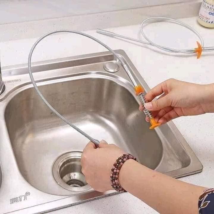 Que gắp rác thông cống