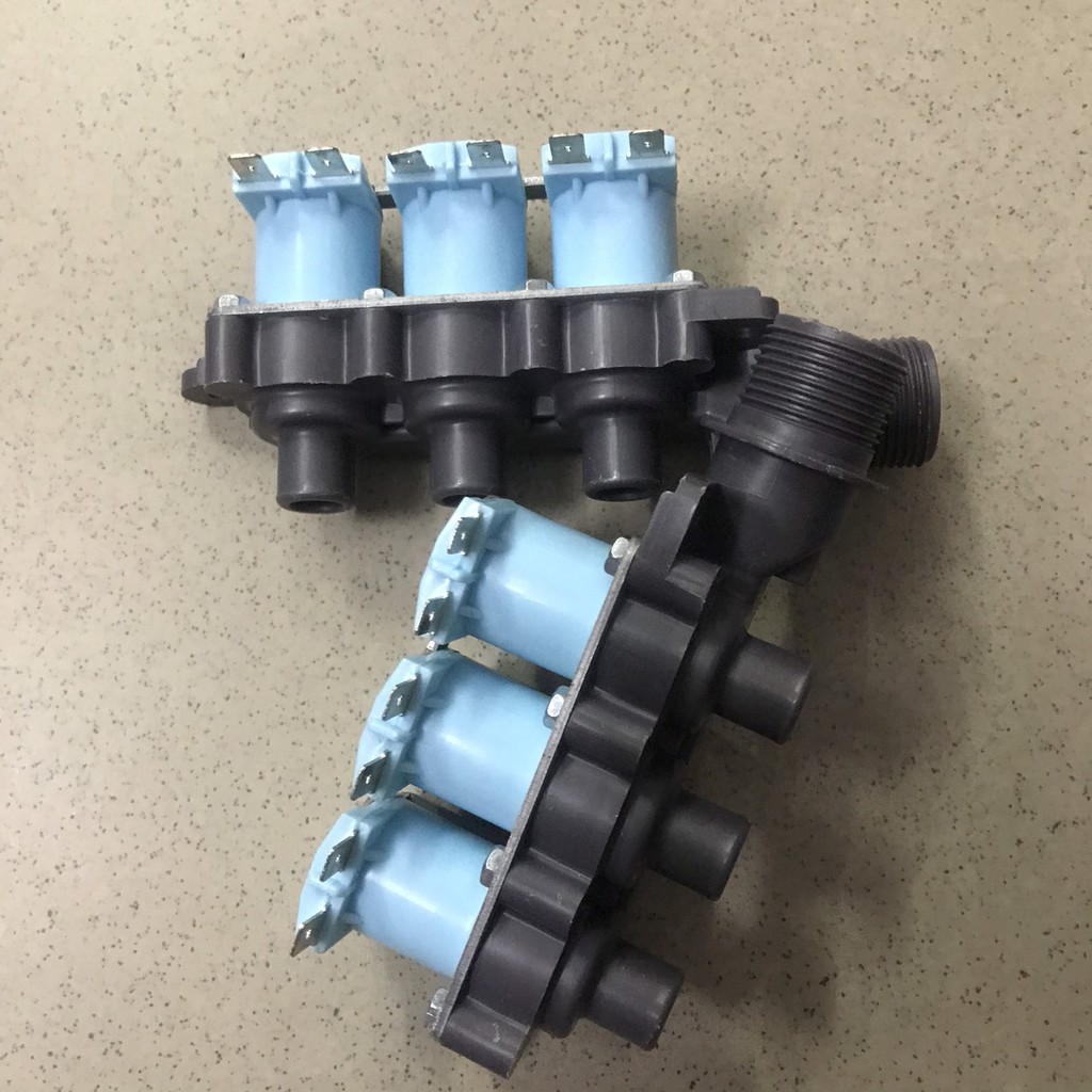 Van cấp nước ba đầu thẳng máy giặt Toshiba, Panasonic