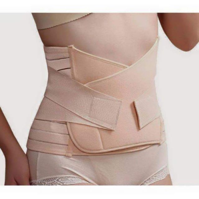Đai nịt bụng định hình eo có thanh đỡ lưng loại 1- đai bụng hình eo thon