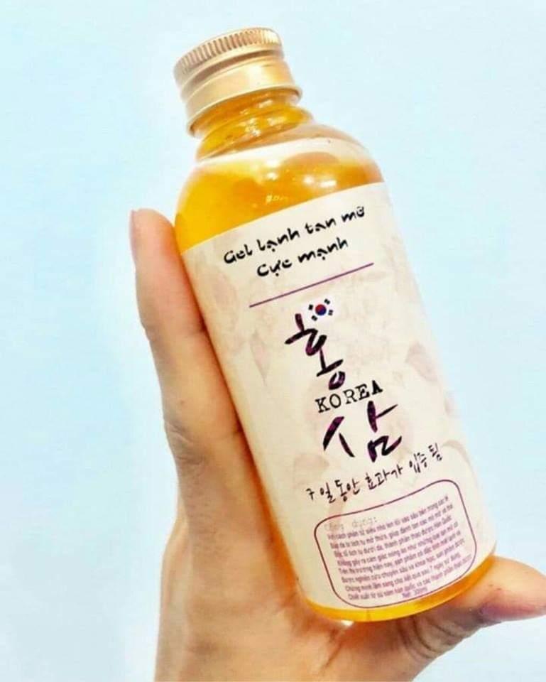 [HCM]Gel tan mỡ lạnh hàn quốc - 180ml