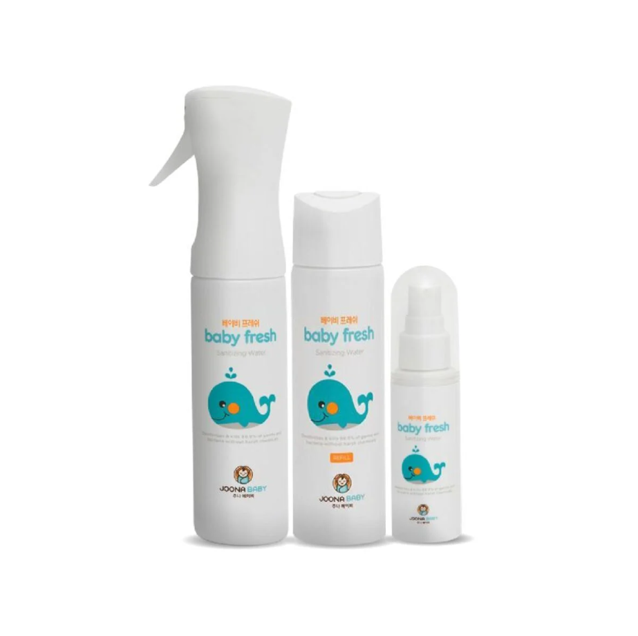 Xịt khử khuẩn cho bé Baby Fresh Hàn Quốc, diệt khuẩn đồ chơi, núm ti, bình sữa. Date 2025