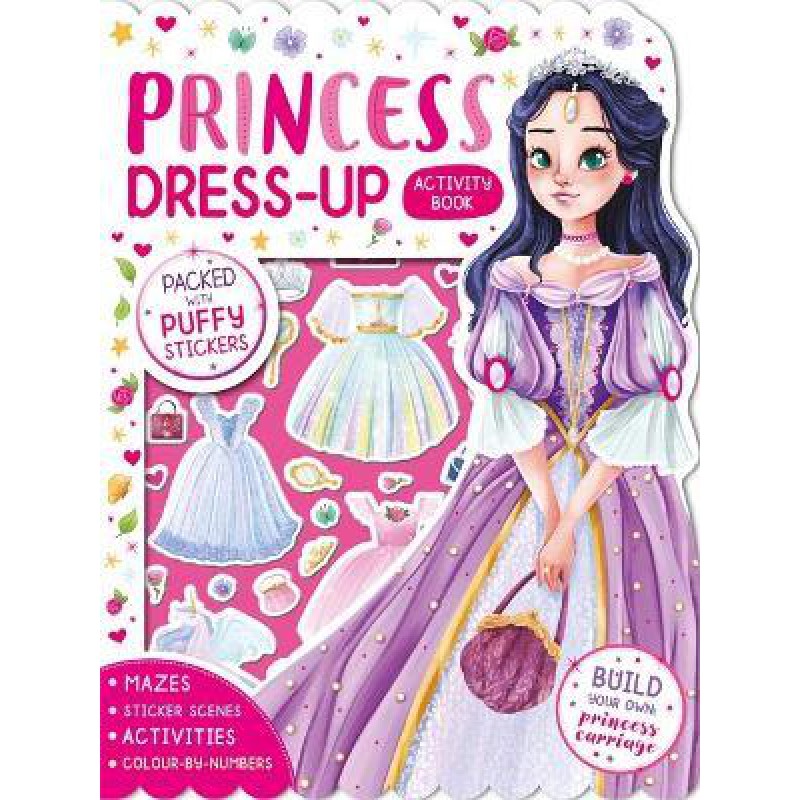 Bookmedi - princess dress-up activity book